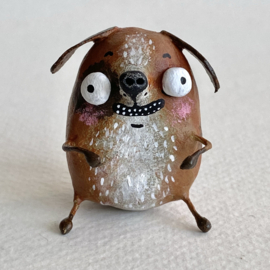 Puddle doggie in a bubble