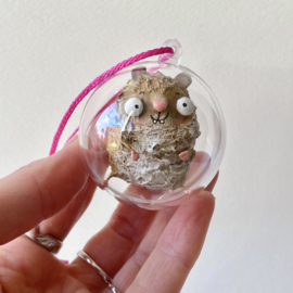 Chip hamster in a bubble
