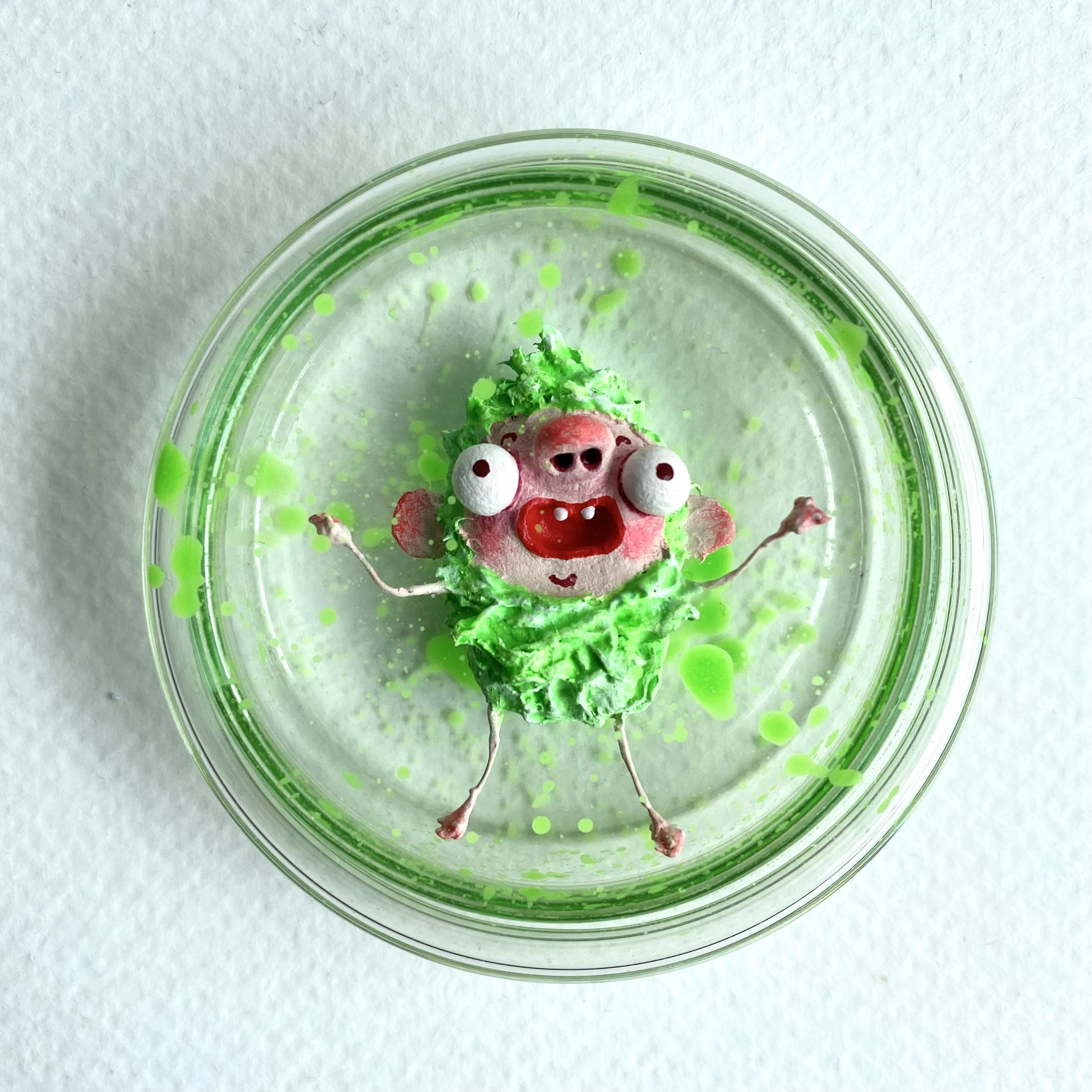 Micro monster neon groen