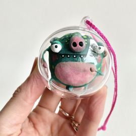 Jip monster in a bubble