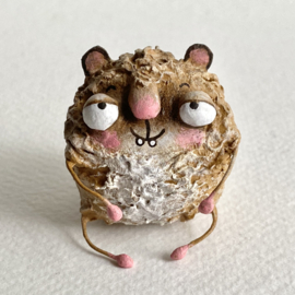 Biff hamster  in een bol
