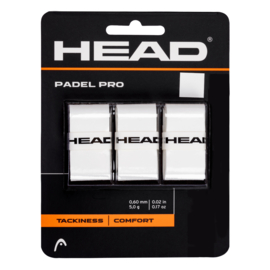 HEAD Padel Pro Overgrips - WIT