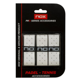 Nox Pro Series Overgrips (Perforated) - Wit