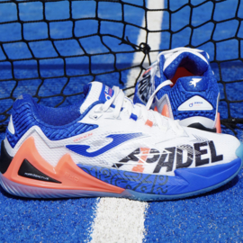 Joma Open 25 A1 - WIT/BLAUW Padelschoenen - LTC de PAASBERG
