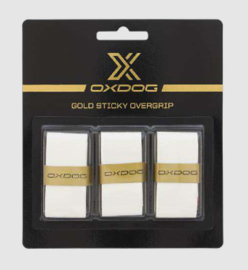Oxdog Gold Sticky Overgrips - WIT
