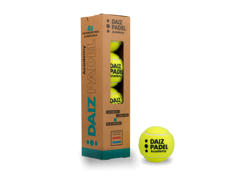 DAIZ Academy Padelballen Drukloos - 4ST