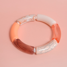 Tube armband SALMON maat M