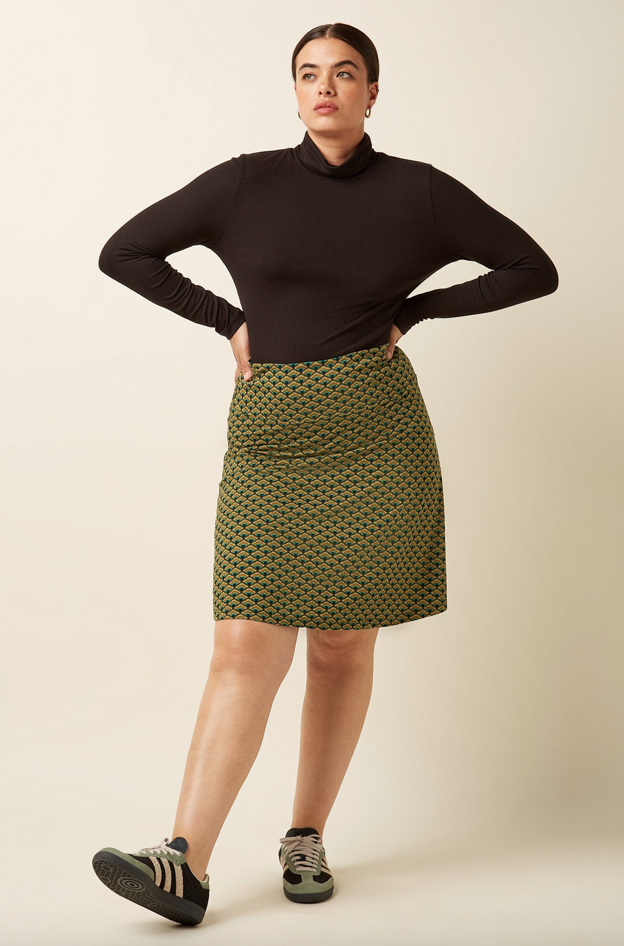 King Louie Border Skirt Frio