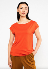 Blutsgeschwister T-shirt Breezy Flowgirl-Sunset of Cannes Red