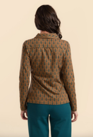 LaLamour-Iris Blouse-Art Nouveau