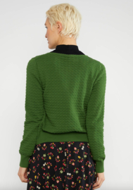 Blutsgeschwister vest-Save the Brave- Mushroom Green Knit