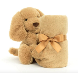 Jellycat -Bashful toffee Puppy soother
