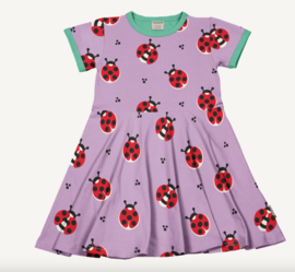 Maxomorra Circle Dress-Ladybug