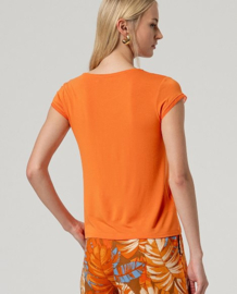 Surkana  Short Sleeve T-Shirt-Orange 516BABO013