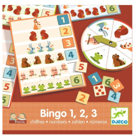 Djeco -Bingo 1,2,3 - DJ08258