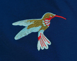 LaLamour-Nora Bomber Jacket- Punta Di Roma Navy