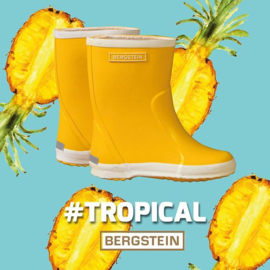 Bergstein footwear regenlaars - yellow