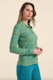 LaLamour-Sara Blouse Long Sleeve- Curly Wurly