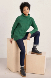 Seasalt Coast Jumper-Evergreen