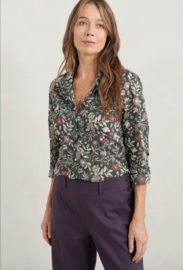 Seasalt  Larissa Shirt - Folkloric Floral Marsh