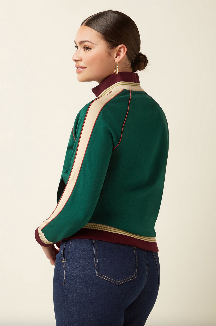 King Louie  Lila Coljack Daytona Sweat -Botanical Green