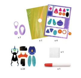 Djeco -  Knutsel pakket- Paperbugs DJ09449