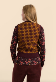 LaLamour-Knitwear Spencer- Retro Brown