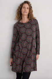 Seasalt Sea Oak dress-Frost Flower Onyx