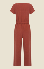 Very Cherry - Birgit Jumpsuit Terracotta Linen