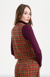 LaLamour-Lilla Gilet Surplus Square- Sphagnum