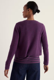 Seasalt Tern Tide Cadigan - Loganberry