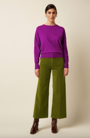 King Louie Paige Pocket Pants Baby Cord-Posey Green