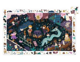 Djeco - observatiepuzzel  - Tovenaarsleerling DJ07565