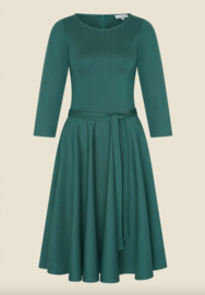 Very Cherry - Ballerina Dress Forest Green Punty