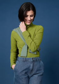Seasalt - Hazel Rib Top- Dark Citron