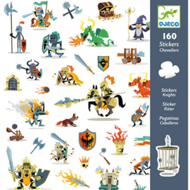 Djeco - stickers - ridders DJ08886