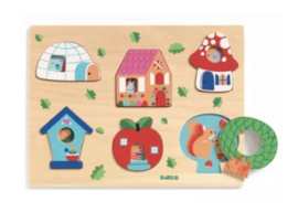 Djeco Puzzel Coucou-House DJ01064