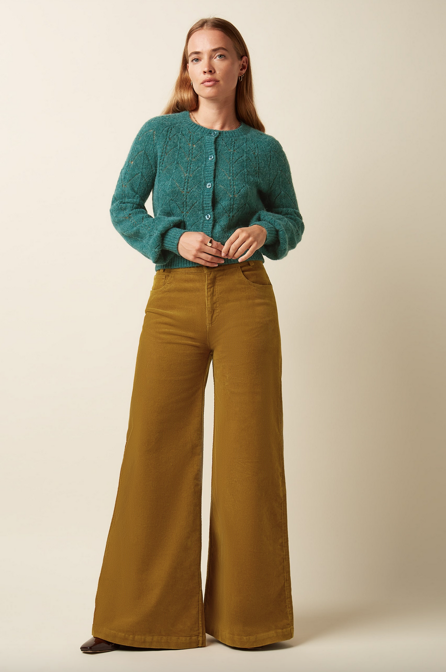 King Louie Peppa Pants Corduroy-Golden Brown