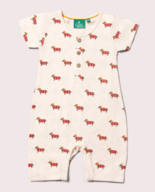 Little Green Radicals- Sausage Dog  Summer Romper