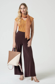 Surkana  Long Straight Pants-Brown  525LIXX517
