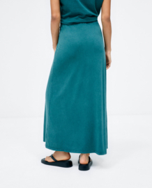 Surkana Wide Split Skirt Khaki  523TILI617
