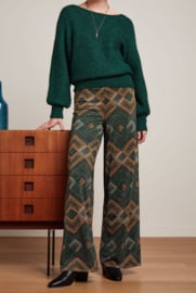 King Louie Sara Pants Morris-Para green