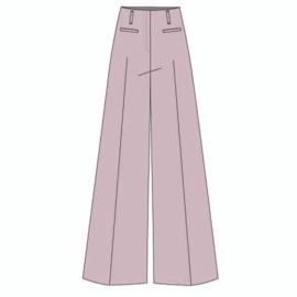 Surkana Wide Pants Lilac 563ESLA526