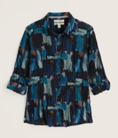 Seasalt  Larissa Shirt -Paint Texture Maritime