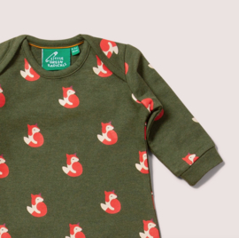 Little Green Radicals- Little Fox Romper Playsuit