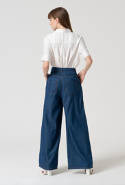 Surkana  Loose Pants-Blue  525RIXA524