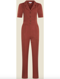 Very Cherry - Classic Jumpsuit Terra Gabardine