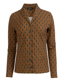 LaLamour-Iris Blouse-Art Nouveau