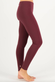 Blutsgeschwister legging Totally Thermo- Raisin red