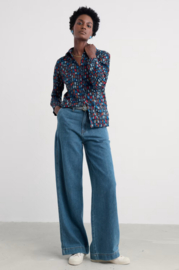 Seasalt  Larissa Shirt -Dye Strokes Dark Lugger